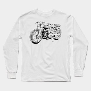 Cafe racer motorcycle Long Sleeve T-Shirt